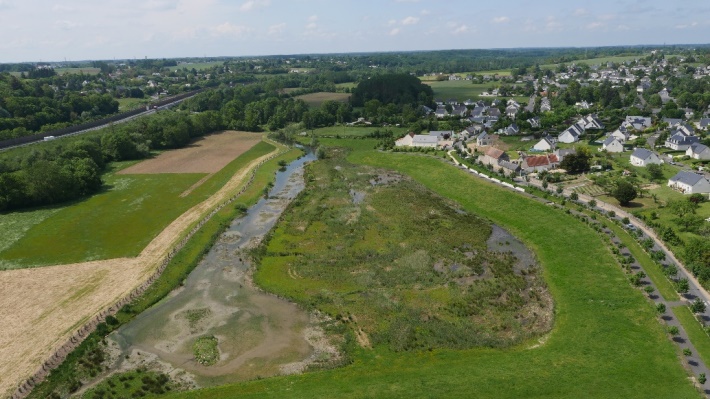 Aménagement de la zone humide de Palluau (Indre-et-Loire)